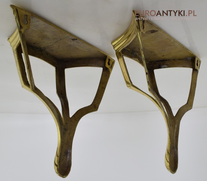 mini konsole z mosiądzu